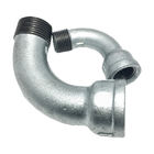 Gli accessori per tubi galvanizzati della ghisa malleabile della curvatura infilano un gomito EN10242 da 90 gradi
